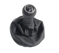 Pomello Leva 12 MILLIMETRI Per VW Per Polo 6N Per Golf 3 Per VENTO 4 Per CADDY Per LUPO 6X1 Auto Pomello Cambio leva Gaitor Boot Cover Pomello Cambio Auto (Colore : Nero)
