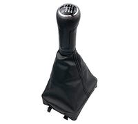 Pomello Leva 6QI711113 Per Per Polo 9N 9N2 2002-2009 Auto Mano Velocità Pomello Del Cambio Leva Del Cambio Collare Della Copertura Della Cassa Auto Pomello Cambio Marce(6 Speed Black Black)
