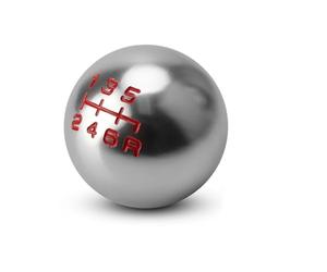 Pomello Leva Asta Cambio Per Civic Per City Per FD2 Per FN2 Per EP3 Per TYPE Per R Per DC2 Per DC5 Alluminio 5 6 Velocità Matte Ball Shape Pomello Del Cambio(6speed SL)