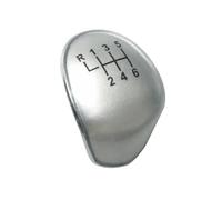 Pomello Leva Asta Cambio Per Focus 2 Per MK2 Per FL Per MK3 Per MK4 5/6 Velocità Manuale Pomello Cambio Auto Ghetta Custodia Di Avvio(6 Speed Silver)