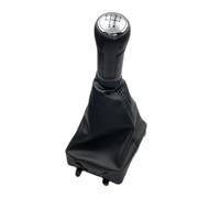 Pomello Leva Cambi Per VW Polo 9N 9N2 9N3 2001-2009 Miglioramento | 5 marce/6 marce,Manuale,Pelle sintetica/Cromo,Vestibilità Stile OE,Vestibilità Diretta OE 6QI711113