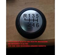 POMELLO LEVA CAMBIO ALFA ROMEO 159 SPORTWAGON BRERA 6 MARCE NERO LENTE SATINATA