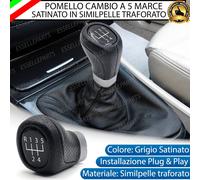 POMELLO LEVA CAMBIO BMW SERIE 3 E92 E93 CON PACCHETTO M SPORT 5 MARCE SIMILPELLE