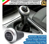 POMELLO LEVA CAMBIO BMW SERIE 5 E39 DAL 09/2000 6 MARCE GRIGIO SATINATO