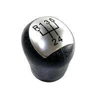 Pomello Leva Cambio Compatibile Con Kangoo Per Express 1997-2007 Per Twingo 1993-2007 1 Pz Pomello Del Cambio A 5 Velocità Per Auto Leva Del Cambio Stick Pen Head(Glossy Silver)