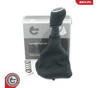 Pomello leva cambio cromo/nero 63SKV498 ESEN SKV per VW TRANSPORTER T5 Autobus