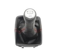 Pomello Leva Cambio For Polo 9N 9N2 2002-2009 2010 Car 5 Speed Gear Shift Knob Gaiter Leather Boot Car-styling Testa Cambio