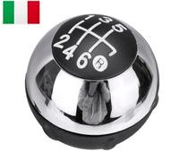 Pomello Leva Cambio Impugnatura Manopola Per FIAT 500 595 6 Marce Cromato Abarth