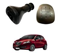 Pomello Leva Cambio LANCIA YPSILON 312 2011-2015 5 MARCE DIESEL Con Lente BRONZO