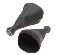 Pomello Leva Cambio Manuale 5 Velocità Gear Shifter Manopole Leva Gaitor Boot Tipo Di Cucitura Pomello Del Cambio Copertura Per Golf 3 Per MK3 Per T4 1992-1998