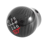 FFOCCO Pomello leva cambio manuale per Ford Focus ST/RS e Fiesta ST – 6 velocità, fibra di carbonio