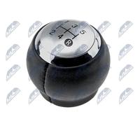 Pomello leva cambio nero/argento Cambio manuale a 5 marce GZB-TY-005 NTY
