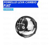 Pomello cambio 5 velocità FIAT 500 07> cromato