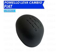 Pomello leva cambio per FIAT Seicento dal 2000 al 2010 5 marce grigio 95g