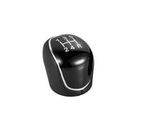 Pomello Leva Cambio Per Ford Per S-Max Per C-Max Per Kuga Per Galaxy Per Mondeo 4 Mk4 Per Transit Per Tourneo Per Connect Per Focus5/6 Pomello Cambio In Pelle For Auto(5-Speed Black)