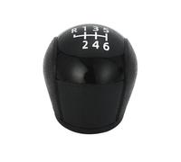 Pomello Leva Cambio Per Ford Per Transit Per Van Per MK7 2006-2014 5/6 Velocità Manuale Pomello Leva Cambio Nero Argento Pomello Cambiamento Auto(Black 6 speed)