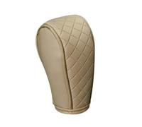 Pomello Leva Cambio Per Perodua Per Myvi Per Axia Per Alza Per Kancil Per Rusa Custodia Pelle Auto Testa Ingranaggi Pomello Cambio Manopole Copertura Leva Decor(Beige-1pc)