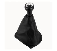 Pomello Leva Cambio Per Peugeot 207 307 406 Miglioramento | Pomello Cambio A 5 velocità,Manuale,Nero,Pelle,Vestibilità di Precisione,Specifico per Veicolo