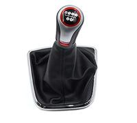 Pomello Leva Cambio per Polo 6R 2009 2010 2011 2012 2013 2014 5/6 velocità Auto Leva del Pomello del Cambio Gaitor Boot Cover Pommeau Vitesse (Colore : 2)