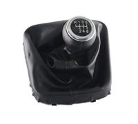 Pomello Leva Cambio Per VW Per GOLF 5 MK5 2004-2008 Pomello Cambio In Pelle E Cromo Cuffia Leva Del Cambio Copri-cuffia Accessori Decorativi(6 speed set)