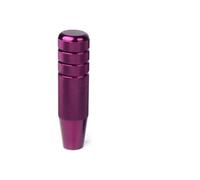 Pomello Leva Cambio Pomello Del Cambio Zigrinato Universale JDM 130MM Per Cambio Manuale, Leva Del Cambio Antiscivolo In Alluminio(Purple)