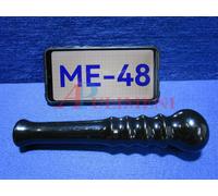 POMELLO LEVA CAMBIO SPORTIVO LEGNO AUTO EPOCA VINTAGE NERO L.20cm