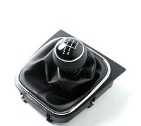 Pomello leva cambio stick Compatibile Con Per Golf 6 2010 2011 2012 2013 2014 5 Velocità Bastone Leva Del Pomello Cambio Ghetta Copertura Dello Stivale Maniglia Testa