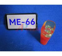 POMELLO LEVA CAMBIO UNIVERSALE RESINA ARANCIO AUTO EPOCA FIAT 500 600 850