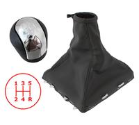 POMELLO LEVA DEL CAMBIO CROMO + CUFFIA CON CORNICE 5+R PER OPEL VECTRA C 02-08