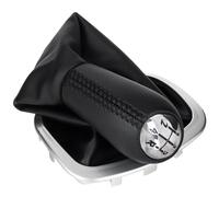 POMELLO LEVA DEL CAMBIO + CUFFIA CON CORNICE, 5 MARCE PER RENAULT CLIO III 05-12