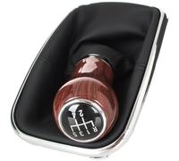 POMELLO LEVA DEL CAMBIO LEGNO + CUFFIA + CORNICE PER VW GOLF IV MK4 BORA 98-05