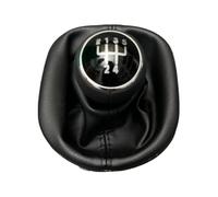 Pomello leva Manopola Cambio Per VW Per Touran 2003-2010 Miglioramento | 5 marce/6 marce,Manuale,Pomello con copertura,Compatibile con Cambio,Specifico per Marcia(5 speed)