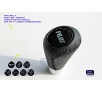 Pomello cambio standard universale Speed pelle nera