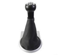 Pomello Leva Marcia 5 Velocità Sintetica Pomello Leva Marcia | Materiale per premium, nera elegante, morbido, design ergonomico, per C4 MK1