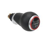 Pomello leva Per VW Per Passat Per Golf MK4 Sportivo Manopola Cambio | Argento/Rosso,Manuale,Sostituzione Pomello Rotto,Riparazione Economica(R Red 5 gear)