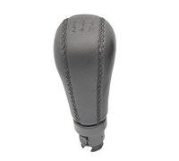 Pomello Leva Pomello del cambio in pelle nera per Volvo S60 S80 V70 XC70 in pelle da cucire 5/6 leva del cambio manuale penna accessori per lo styling dell'auto Auto Pomello Cambio (Colore : 5 Speed