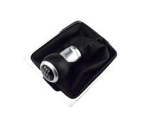 Pomello leva Pomello Leva Cambio Per VW Per Passat Vestibilità Standard | Manuale,5 marce/6 marce,ABS/Pelle sintetica,Nero/Rosso,Sostituzione Diretta(6 Speed black)