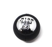 Pomello Manopola Cambio Manuale 5 Velocità R5 Nero E Argento Peugeot 307