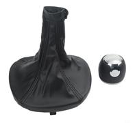 Pomello per Alfa Romeo per mito 2008-2013, Giunto Pomello per | Sferico Leva in Nera, Ricambio OEM 55344848 156088073, Copripolvere Incluso