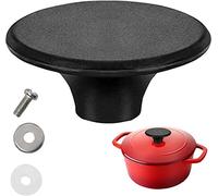 Pomello per forno olandese compatibile con le Creuset Pomello di ricambio, pomello di ricambio per Lodge, Aldi e altri forni olandesi in ghisa smaltata (confezione da 1)