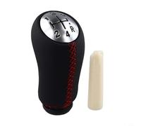 Pomello per leva del cambio a 5 marce per modelli Renault, tra cui Clio III, Megane II, Laguna II e anno 2002-2009 (linea rossa)