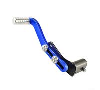 Pomello per leva del cambio per moto, in alluminio CNC, colore nero, per moto, in lega di alluminio argentato, ergonomico, blu lavorato a CNC, in lega di alluminio dorato, colore blu