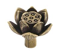 Pomello per mobile Lotus Seedpod, maniglia multiuso per cassetti, librerie e