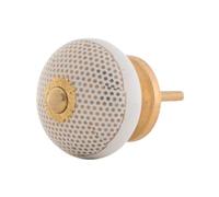 Pomello per mobili | filigrana decorata | oro | Royal Shappy Look | Knober