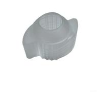 Pomello per porta accessibilità con esterno morbido consente l'uso con una sola mano su porte interne ed esterne standard (trasparente)