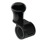 POMELLO PER VOLANTE AUTO CAMION TRATTORE BARCA UNIVERSALE STERZO 20-40MM NERO