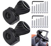 Pomello per Volante Auto Compatibile con Kubota e John Deere, Manopola Universale per Auto, Camion, Trattore, Tosaerba, Carrello Elevatore e Golf Cart (2 Pezzi)