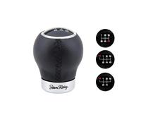 Pomello cambio universale Simoni Racing Rev eco-pelle e alluminio
