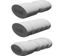 Pomello Ricambio Asta Tapparella 3 Tipi Apertura 5.8x3mm Parti Stampate