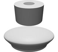 Pomello Ricambio per Coperchio Pentola IKEA Inserto Dado M5 Maniglia 3D